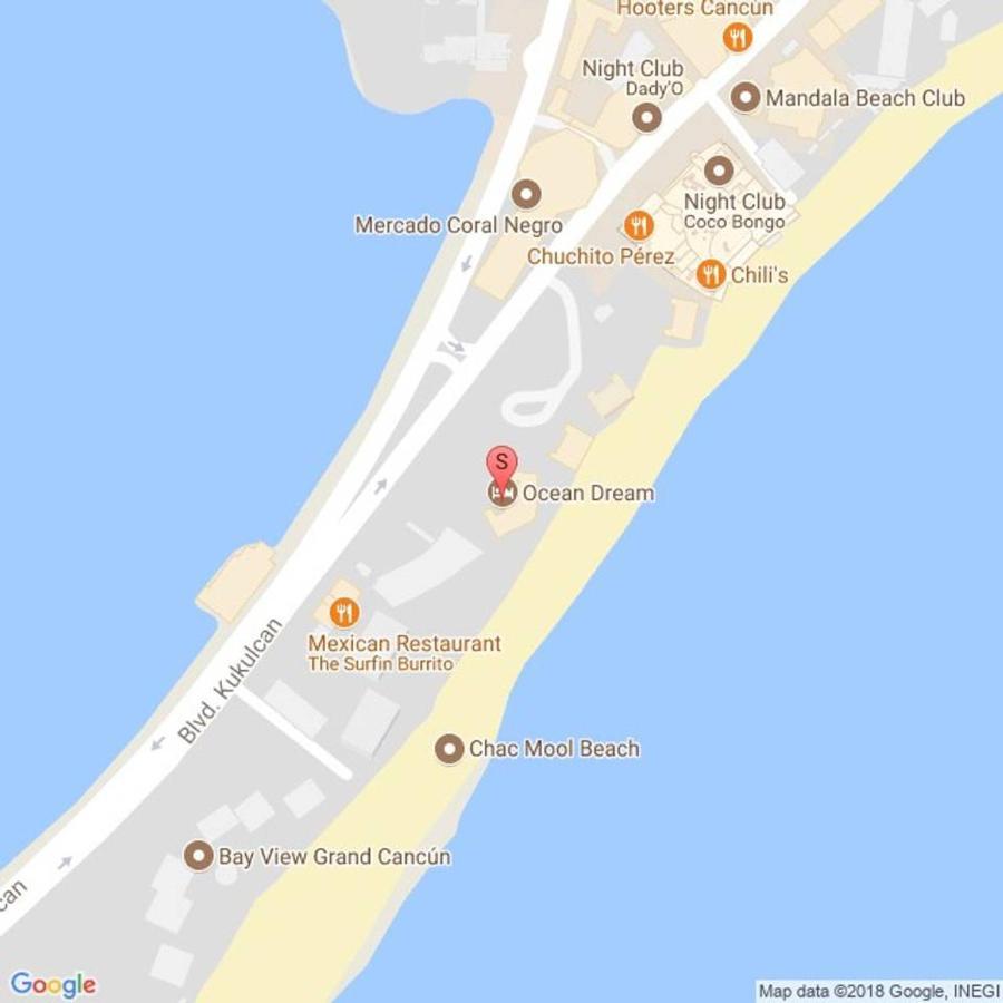 Cancun, Ocean Dream, Beautiful Aparment, Heart Of The Hotel Zone Exteriör bild